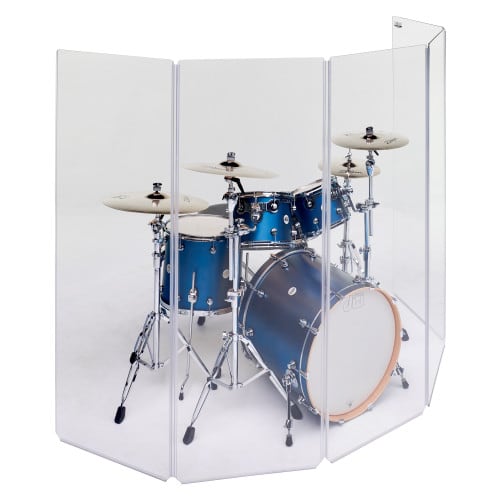 ClearSonic LITE2466-5 5-Panel Drum Shield side