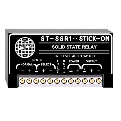 RDL ST-SSR1 2x1 Line-Level Audio Switch