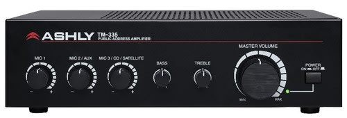 Ashly TM-335 35-Watt Compact Mixer Amplifier