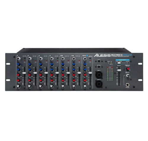 Alesis MultiMix 10 Wireless 10-Channel Rackmount Mixer with Bluetooth