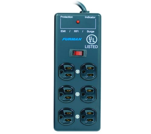 Furman SS-6B 6-outlet Pro Surge Suppressor Strip