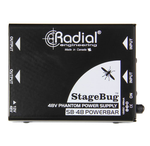 Radial StageBug SB-48 Phantom Power Supply