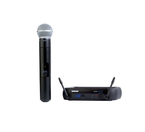 Shure PGXD24/SM58 Handheld Wireless System with Handheld Wireless Microphone