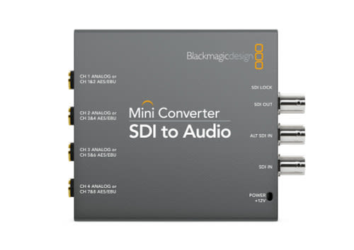 Blackmagic Design Mini Converter SDI to Audio front