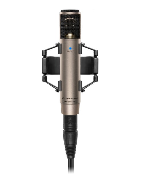 Sennheiser MKH 800 TWIN Variable Polar Pattern Studio Condenser Microphone in Nickel