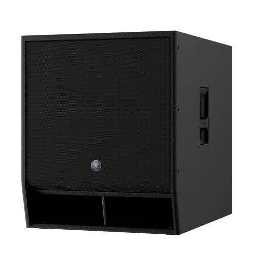 Yamaha DXS18XLF-D 18" Powered Dante Subwoofer, Black