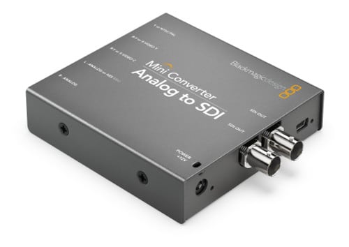 Blackmagic Design Mini Converter Analog to SDI Angle