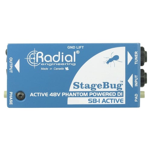 Radial StageBug SB-1 Compact Active Direct Box front