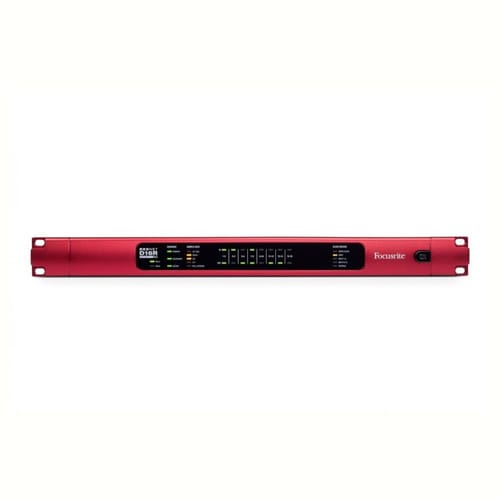 Focusrite Pro RedNet D16R MkII 16x16 Digital Dante Interface front