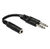 Hosa YPP-308 1/4 TRSF to Dual 1/4 TRS Y Cable