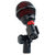 Audix FireBall V Ultra-Small Dynamic Instrument Microphone mounted