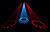 Chauvet DJ Intimidator Beam 140SR Moving Head red/blue lighting