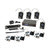 Galaxy Audio AS-1406-4 4-User Personal Wireless System components