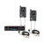 Galaxy Audio AS-1806-2 Wireless In-Ear Monitor Twin Pack System