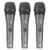 Sennheiser e 835 Cardioid Dynamic Microphone with Switch - 3 pack