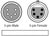 Chauvet Pro DMX5P 5-Pin DMX Cable diagram