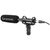Saramonic SoundBird V1 Professional Supercardioid Shotgun Microphone mounted with windscreen