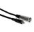 Hosa RCA to XLR3M Unbalanced Interconnect Cable ends