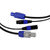 Blizzard Cool Cable Powercon DMX Combo Cable detail
