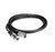 Hosa XLR3M to XLR3F DMX Cable coil