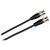 Hosa BNC to BNC 50-Ohm Coaxial Cable ends