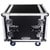 Odyssey FZS08W8U Shock Mount Rack Flight Case with Wheels side