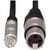 Hosa Pro REAN XLR3F to RCA Unbalanced Interconnect Cable detail