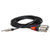 Hosa Pro REAN 3.5mm TRS to Dual XLR3M Stereo Breakout Cable