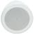 QSC AD-P6T 6.5" 2-Way Pendant Speaker front white