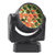 Martin Lighting MAC AuraXB Extra-Bright LED Wash Light in 6-Unit Flightcase orange mix