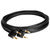 Hosa Dual Banana to Same Black Zip-Style Jacket Speaker Cable ends