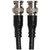 Hosa Pro BNC to BNC 75-Ohm Coaxial Cable ends