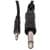 Hosa 3.5mm TS to 1/4 TS Mono Interconnect Cable detail