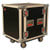 Gator G-TOUR 12U CAST ATA Wood Flight Rack Case with Casters