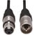 Hosa XLR3F to XLR3M AES/EBU Cable detail