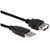 Hosa Type A to Type A High Speed USB Extension Cable ends