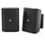 Electro-Voice EVID-S4.2 Pair of 4" Surface Mount Speakers (Pair) black