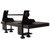 Jamstands JS-LPT100 Single-Tier Laptop/DJ Stand with clamps installation 2