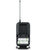 Shure BLX14R/W85  BLX1 bodypack transmitter back