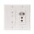 Attero Tech unD6IO-BT 4x2 Dante Networked Audio Wall Plate