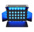 Chauvet DJ SlimBANK Q18 ILS LED Wash Panel Fixture with barn doors