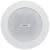 QSC AD-C.SAT 2.75-Inch Ceiling Speaker front white