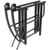 ProX X-EZTILT EZ-Tilt Lifting-Rolling Audio/Lighting Console Stand foldted