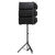 QSC LA108 8-Inch Powered Line Array Speaker mounted 3