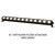 ADJ UBL12H 12x20W RGBAL+UV LED Linear Wash Light detail