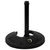 AtlasIED SMS2B 6" Stackable Desktop Microphone Stand, Ebony