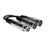 Hosa YXM-121 XLR3F to Dual XLR3M Y Cable