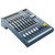 Soundcraft EPM6 6+2 Channel Analog Mixer Angled View