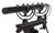 Rode NTG3 RF-Bias Shotgun Microphone  double-mounted