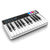 IK Multimedia iRig Keys I/O 25-Key Keyboard Workstation Angled View